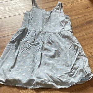 Old Navy Light Blue Star Print Kids Casual Dress (Bin B)